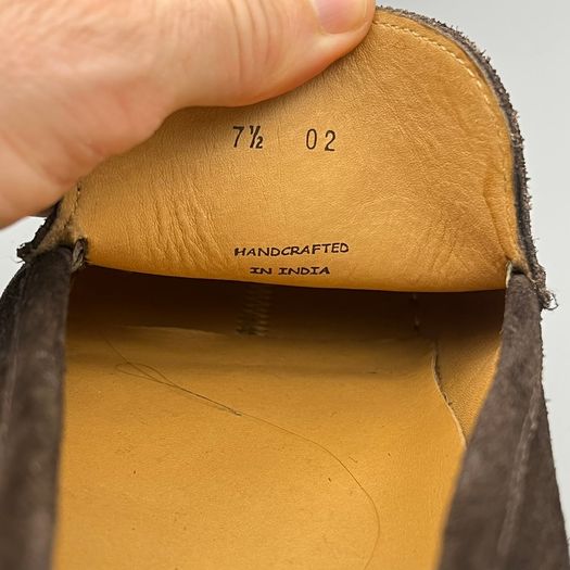 Loake Treviso Brown Suede Leather Mens Moccasin Shoes UK 7.5 EU 41.5