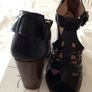 Topshop cutout tbar sandals Image 2