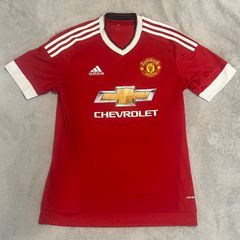 Manchester United Jersey Adidas Red Mens Small