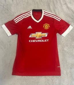 Manchester United Jersey Adidas Red Mens Small