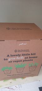 Herbs 'Grow Your Own' Terracotta Pots