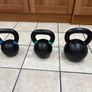 Large 118kg Metal Kettlebell Collection, Cheap!! Image 2