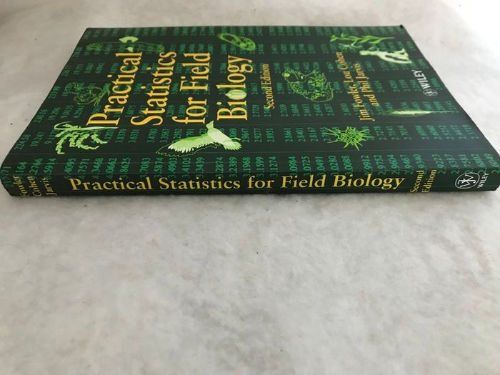 Pre used practical statistics for field biology for sale in ballybofey