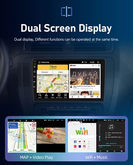 10.1 Inch Android 13 For VW Volkswagen Touran 2016 2017 2018 Car Radio Multimedia Player Wireless DSP