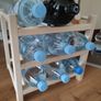 IKEA Solid Wood Wine Bottle Rack for Storage 9 Bottle Wine/wather Rack Image 2