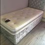 Brand New Stylish single Divan Beds.. Multiple Options Of Headboards. Tufted Memory Foam Mattresses Available. Drawers Storage Available Image 7