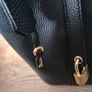 Small real leather picotin style bag Image 4