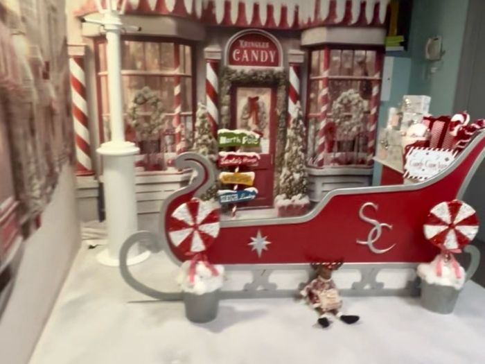 Christmas Sleigh photo prop