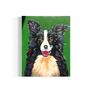 Border Collie Original Acrylic Painting Image 3