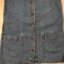 M&S denim dungaree dress  size 10-11 years Image 4
