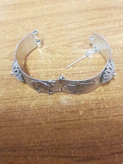 Silver bracelet