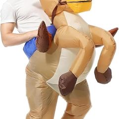 SEASONAL SALE Horse Costume Inflatable Costume Inflatable Horse Costume Fancy Dress Costume Funny Costume Funny Fancy Dress Adult Funny Fancy Dress Adult Inflatable Costume150-190CM
