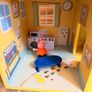 Peppa Pig Wooden Playhouse with Furniture & Figures Image 3