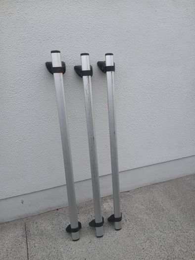 3 x Rhino KammBar Pro Aluminium Roof Bars