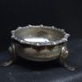 Antique Sterling Silver Salt Cellars Sheffield 1902 Cased Pair Image 3