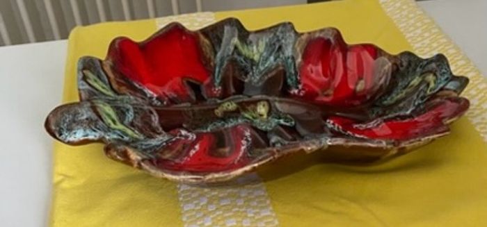 ceramic mid century platters