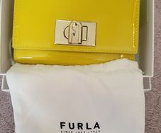 Brand New Yellow Furla Wallet