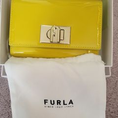 Brand New Yellow Furla Wallet