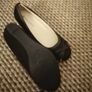 Black Sweade wedge woman's shoes Image 5