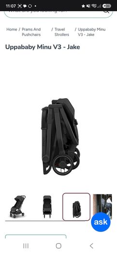 Travel stroller