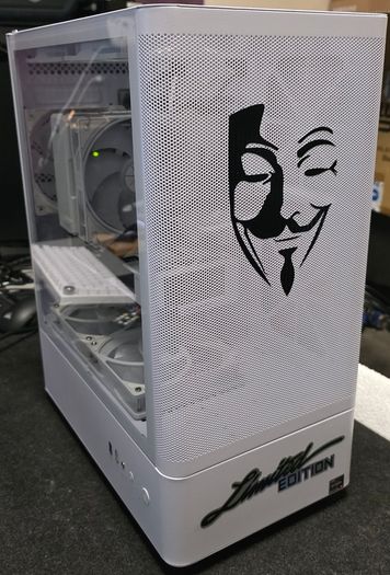 White Gamer Ryzen 5 RTX 4060 Gaming PC