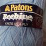 25%wool Lemon and Blue yarn knitting crochet crafts Image 7