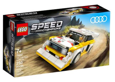 Lego Speed Champions 76897: 1985 Audi Sport quattro S1 (2020) 100% Complete W/BOX