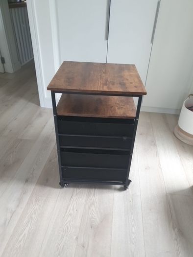 cabinet with drawers on castor wheels