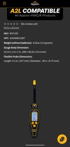 Appion temp and humidity sensor