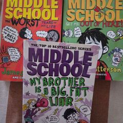 3 kids books James Patterson Middle school