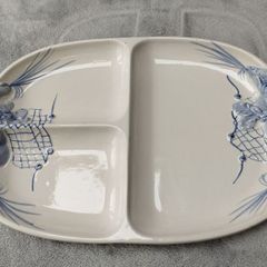 Genevieve Lethu Vintage Porcelain Platter