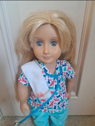 Our Generation Doll & Veterinary Outfit