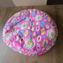 Guinea pig bed - hot pink circles Image 3