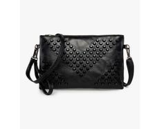 Fab Leather Look Bag with Black Studs