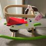 Toy mix including pram and rocking horse Image 5
