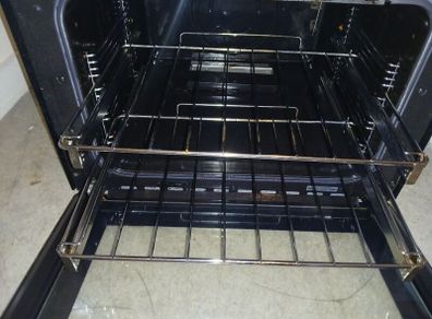 Gas Double Oven/grill & 5-Ring Gas Hob Set