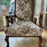 Reupholstered Vintage 3 Piece Suite & Chaise Image 5