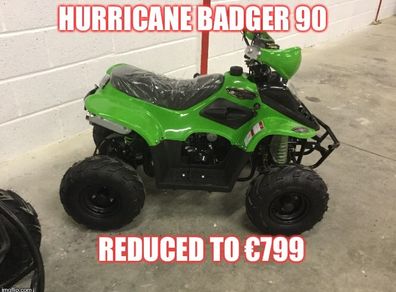 Hurricane Badger 90 Kids Quad , Best Selling Quad On The Market