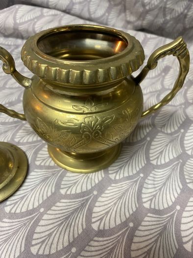 tea/coffee brass set