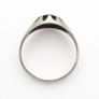 Vintage 925 Sterling Silver & Garnet Ring, London 1976 Image 6