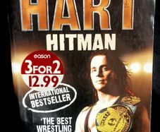 Hitman by Bret Hart - Large Paperback