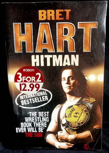 Hitman by Bret Hart - Large Paperback