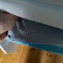 Kids Wooden and Fabric Sling Bookcase Woodland Night Sky Theme Image 4