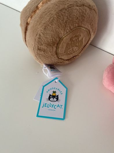 New JELLYCAT Set of Mona and Mia Amuseable Macarons