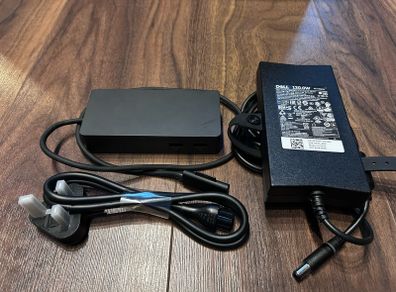 Microsoft Surface 1661 Docking Base + Dell 130W Power Adaptor