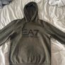 EA7 Emporio Armani Khaki Hoodie  S Image 4