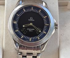 Omega Seamaster 120m Multifunction Ana-Digi - Rare 1990s Swiss Watch & Box