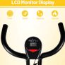Folding Exercise Bike, Indoor Cycling Stationary Bike | Fitness Bike, 8-Level Resistance, Training Machine with LCD Display, 265 LBS Max Load for Home Indoor Cycling Workouts Image 2