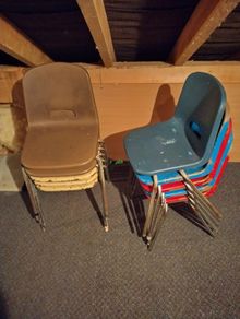 Toddlers Primary School Chairs x10