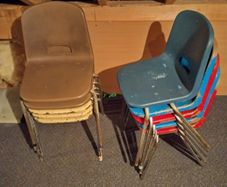 Toddlers Primary School Chairs x10